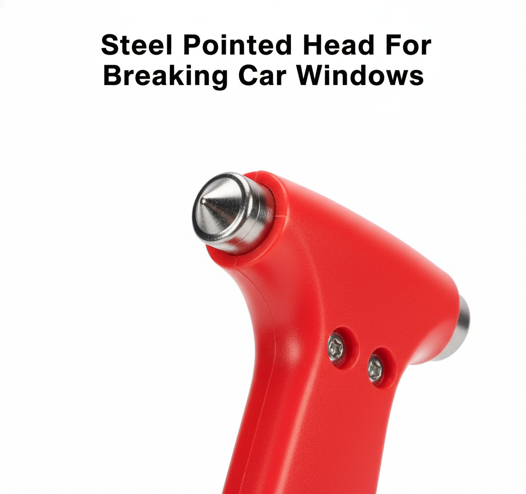 SYGA Rescue Tool  Emergency Glass Hammer and Seatbelt Cutter for Vehicle Escape