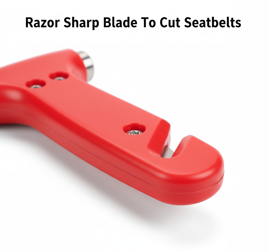 SYGA Rescue Tool  Emergency Glass Hammer and Seatbelt Cutter for Vehicle Escape