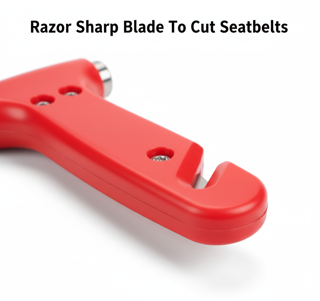 SYGA Rescue Tool  Emergency Glass Hammer and Seatbelt Cutter for Vehicle Escape