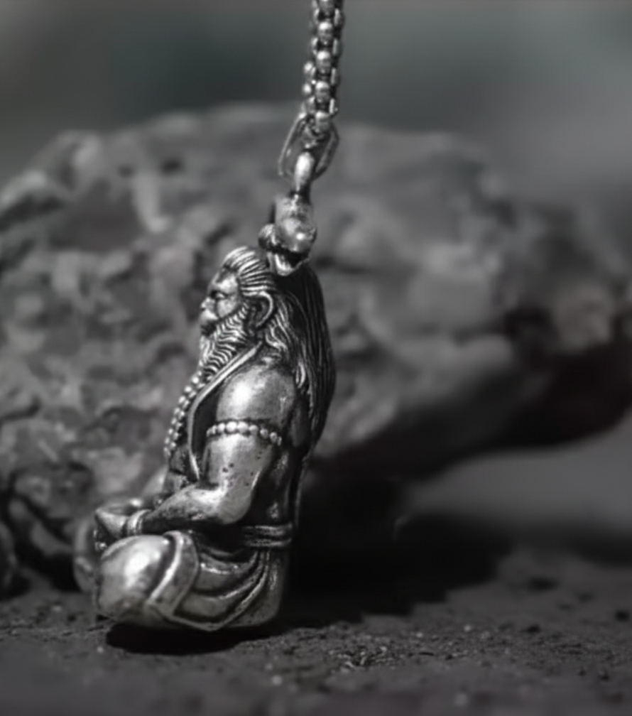 Powerful Hanuman Pendant Necklace for Men and Women