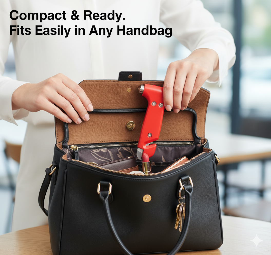 SYGA Rescue Tool  Emergency Glass Hammer and Seatbelt Cutter for Vehicle Escape