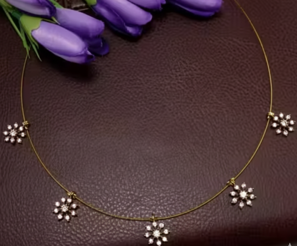 Lightweight Lakshmi Pendant Necklace – Elegant Daily Wear Jewelry for Women