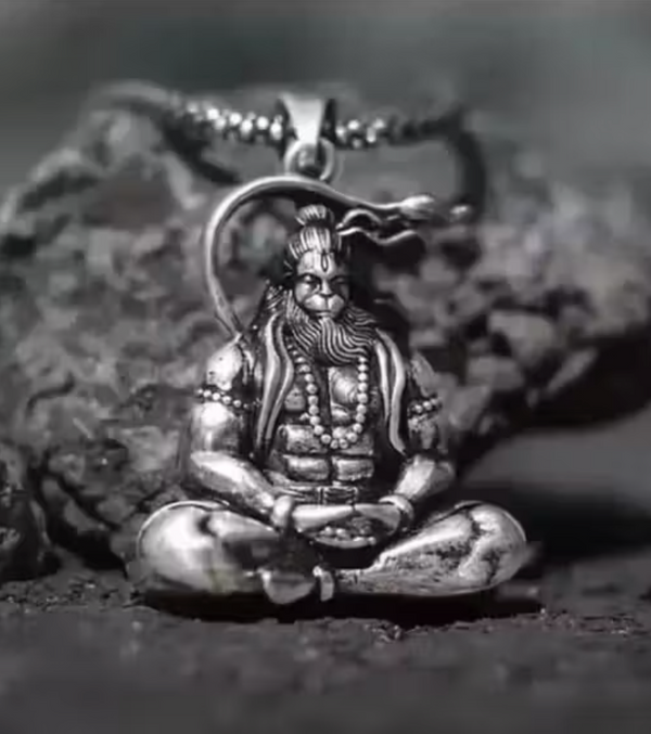 Powerful Hanuman Pendant Necklace for Men and Women